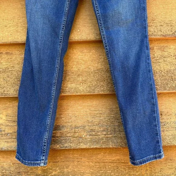Calvin Klein Jeans High Rise Skinny Blue Jeans Size 4 - Picture 5 of 13